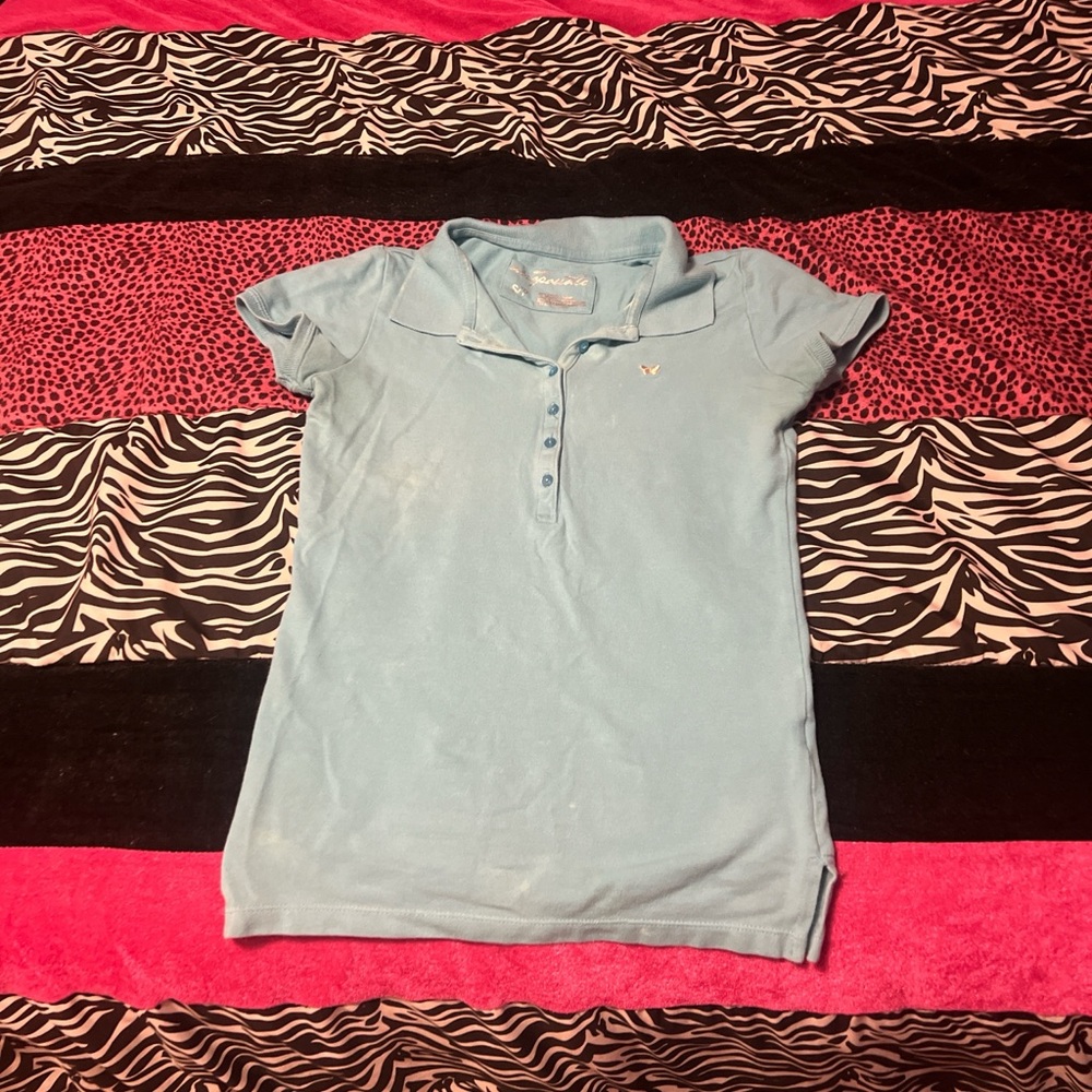 Aeropostale teal polo! 🩵